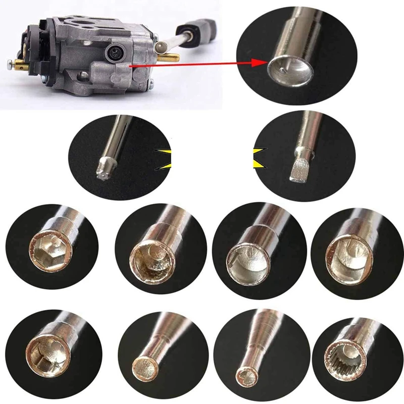 Набор отверток для карбюратора 22 шт. набор инструментов с чистящими иглами кисти