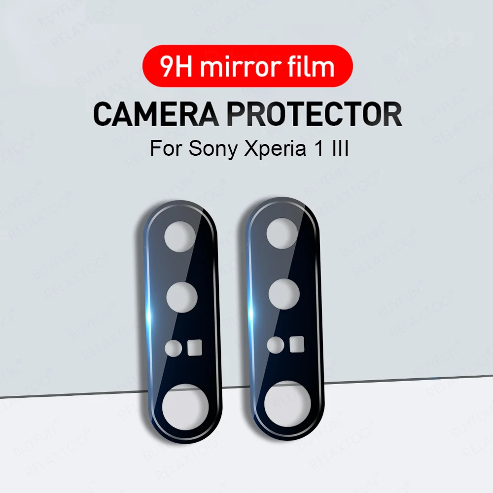 2 шт. 3D изогнутый чехол для объектива из закаленного стекла для Sony Xperia 1 III 5G 2021 Защитное стекло для камеры Xperia1III 1III III1 XQ-BC72 6,5