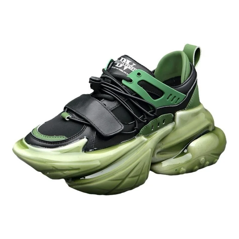 Кроссовки на платформе для мужчин и женщин модная дышащая Уличная обувь плоской