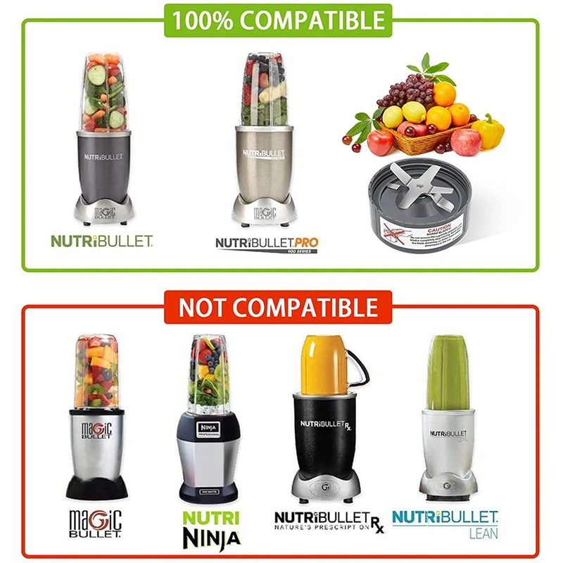 Запасные части пригодные для Nutribullet 600 Вт 900 сменные лезвия экстрактора чашки