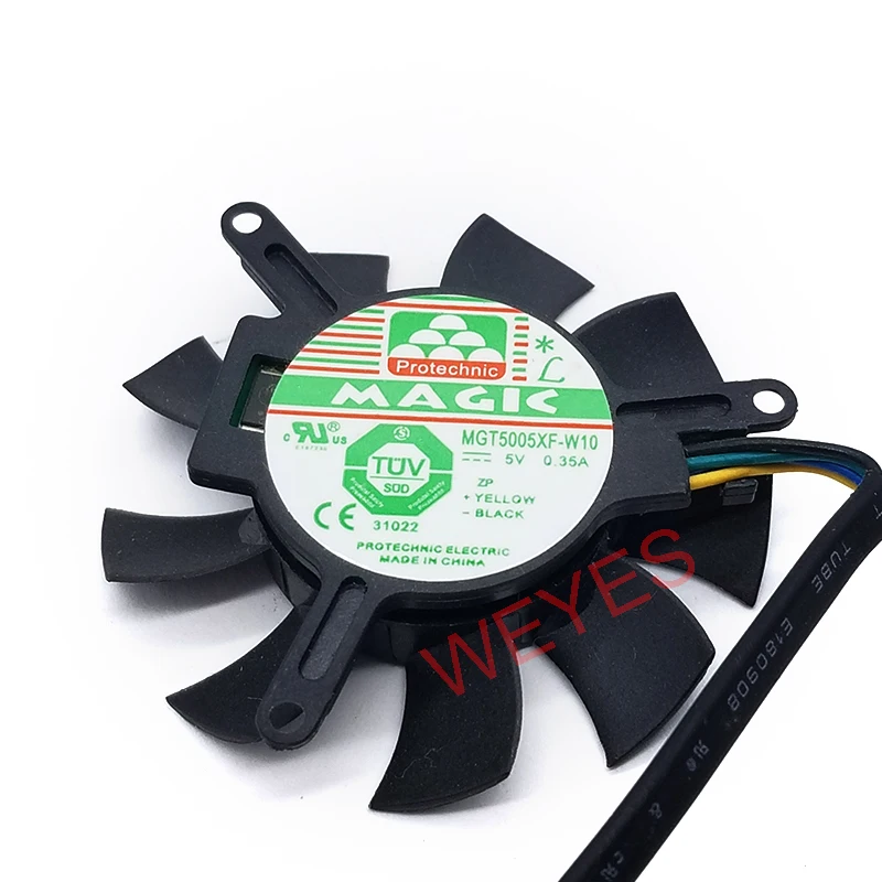 Новинка 5010 5V 0.35A MGT5005XF-W10 5 см защита двигателя охлаждения
