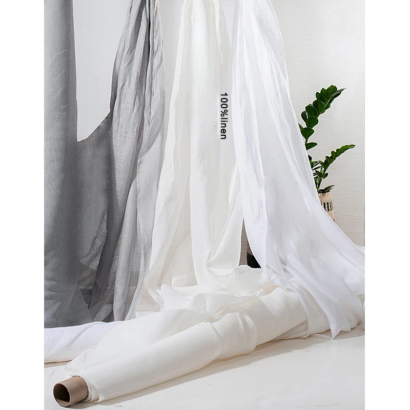 

Льняная однотонная домашняя текстильная ткань, скатерть для постельного белья, занавески для дивана, удобная хлопковая льняная ткань ручной работы «сделай сам»