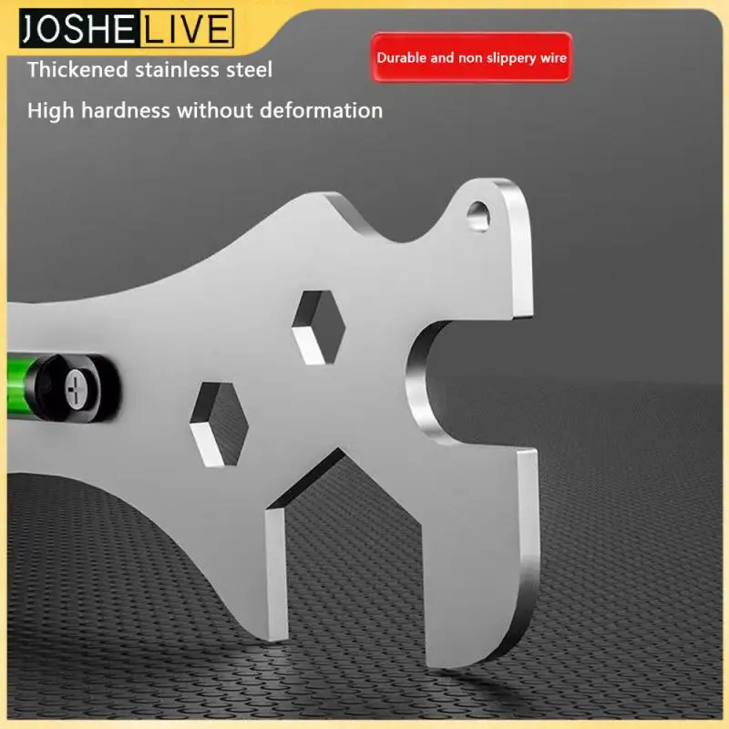 

Multifunctional Hexagon Level Tool Lightweight Stainless Steel Wrench Durable Horizontal Wrench Repair Tool