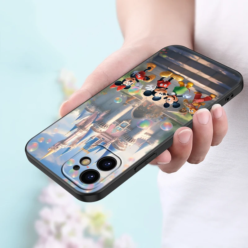 Черный чехол для телефона Disney Pixar Huawei Pura70 Pro Plus P60 P50 P40 P30 P20 P10 Lite PSmart Z 2021 мультяшный
