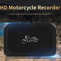 motorcycle dvr 1080p hd front rear view dual cameras night vision video recorder motorbike waterproof dash cam motor black box