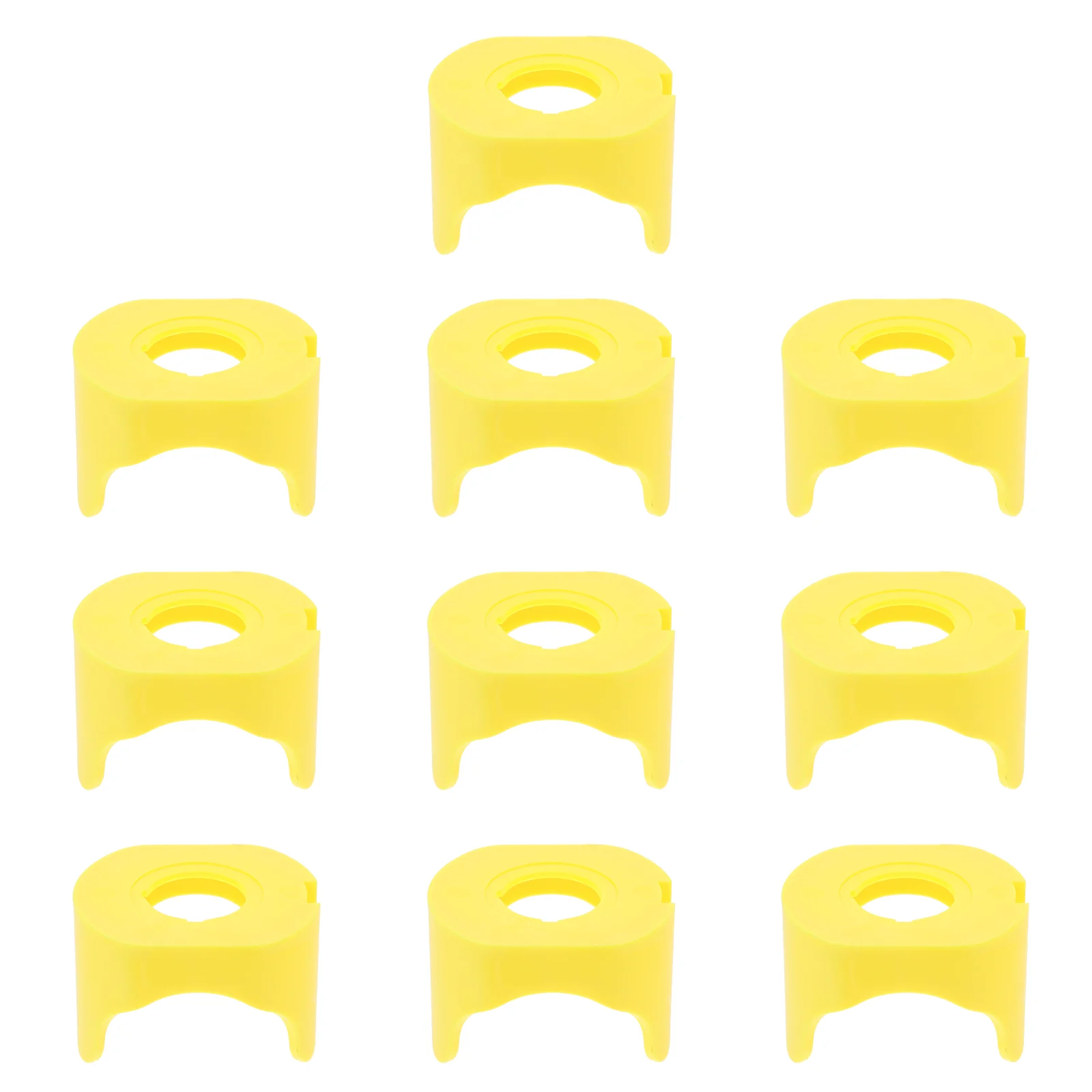 

10Pcs Simple Emergency Button Protector Protection Emergency Switch Cover