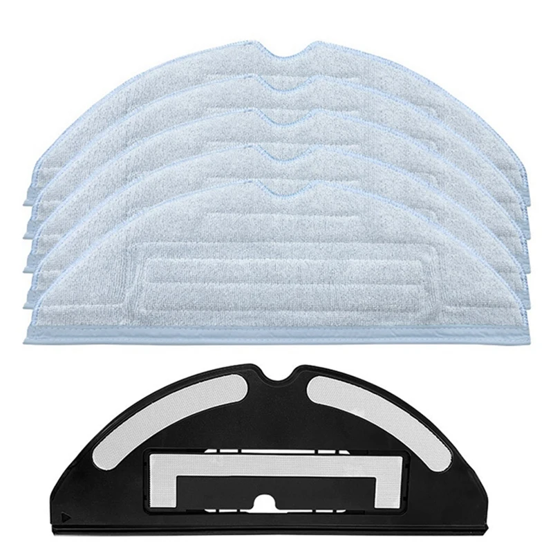 

TOP!-6PCS For Roborock S7 T7S Plus G10/G10S/G10S PRO Vacuum Cleaner Mop Cleaning Cloth Hanger Rag Stand Accessories