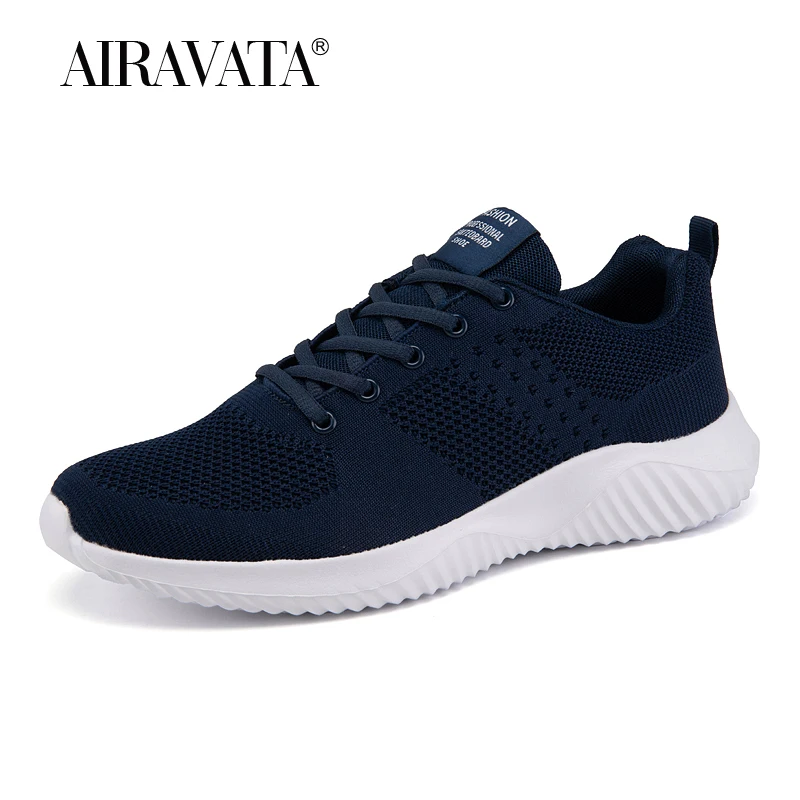 Mens Walking Shoes Casual Trainer Fashion Sneakers Zapatillas De Deporte Athletic Shoes Mesh Plus Size 39-48