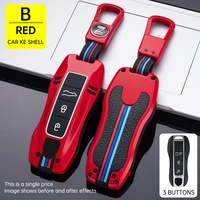 car key case for porsche cayenne 958 911 lepin 996 macan panamera 997 944 924 987 987 gt3 cayman 987 auto holder shell cover