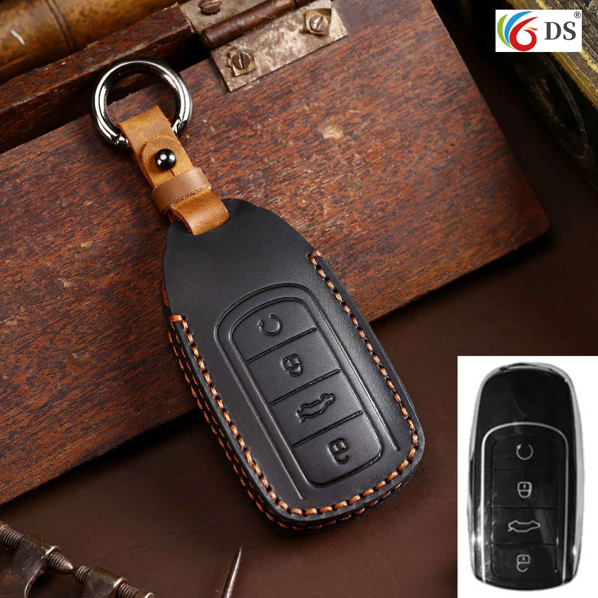 

2022 For Chery Tiggo 8plus Car Key Cover For Chery Tiggo 8 New 5 plus 7pro Accessories Car-Styling Keychain Protect Set Holder