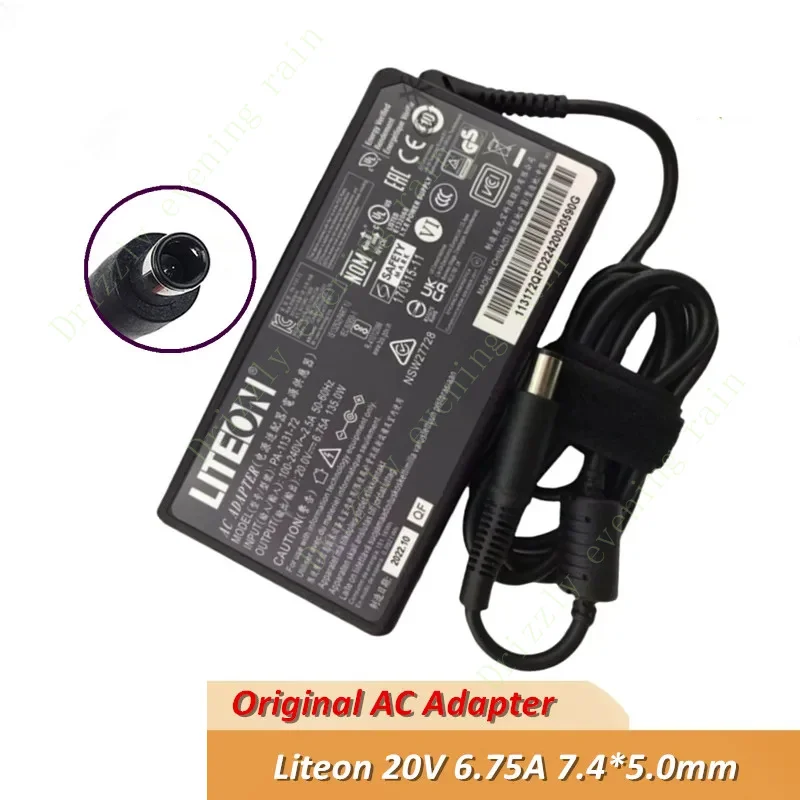 Оригинальный блок питания LiteOn PA-1131-72 20 0 В 6 75 А 135 Вт адаптер переменного тока для