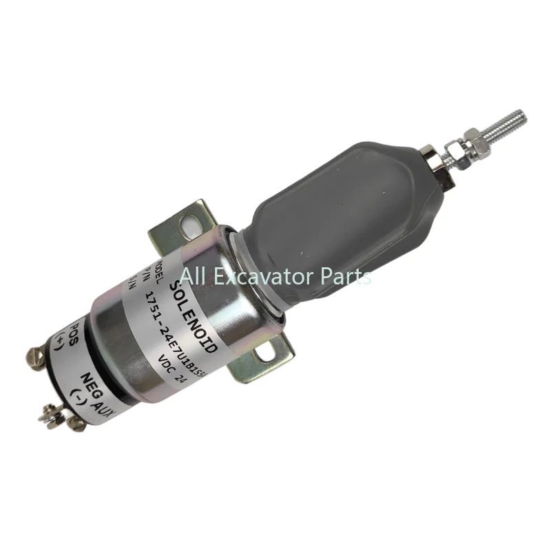 

For Carter E320B/C/D modern excavator R225-7 215-7 Cummins engine flameout switch flameout solenoid valve flameout