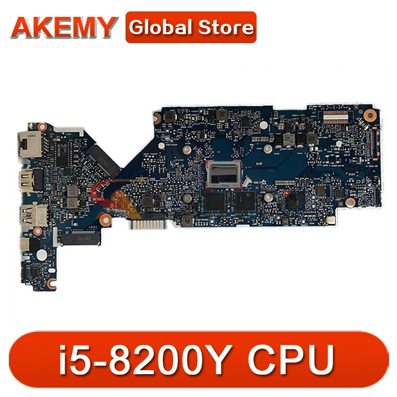 

Материнская плата AKEMY 6050A3018901-MB-A01 для ноутбука PROBOOK X360 11 G4, материнская плата с процессором i5-8200Y, протестирована полностью на 100% год