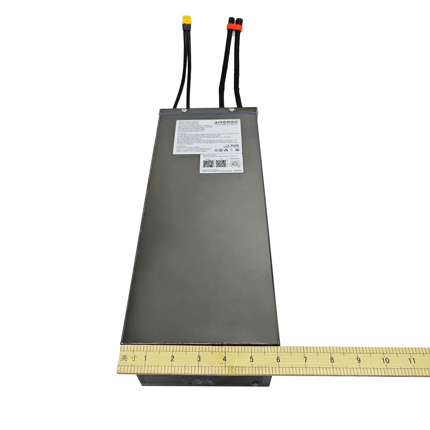 Литиевый аккумулятор AMORGE 72V 45AH 37.8AH 36AH 220AMP с ANT Bluetooth BMS