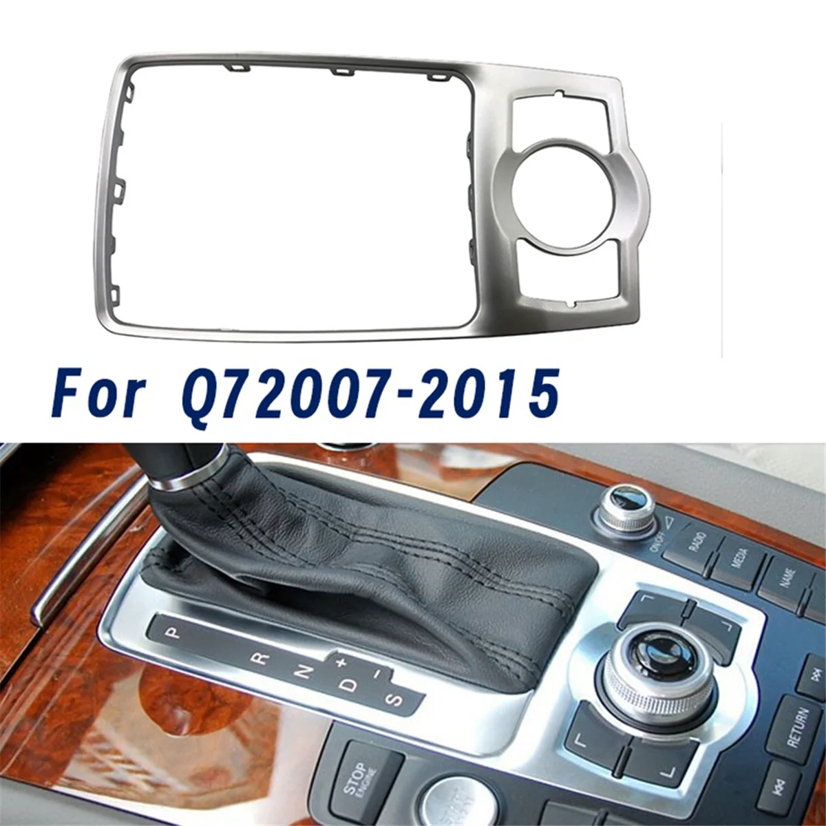 4L0864260A Автомобильная консоль переключения передач хромированная рамка обшивка