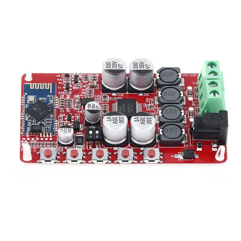 

Плата цифрового усилителя TDA7492P 50 Вт + 50 Вт, чип CSP8635 Bluetooth 4,0, Плата усилителя аудиоресивера BT, детали модуля платы усилителя