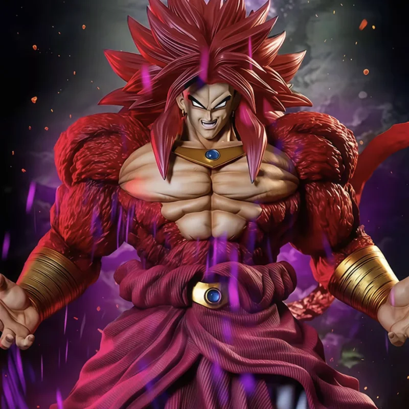 Фигурка Dragon Ball Super Saiyan 4 Broly GK, аниме-статуэтка 30 см, настольное украшение, коллекционный предмет для любителей аниме (art.: 3920d82c7537f) - 3920d82c7537f