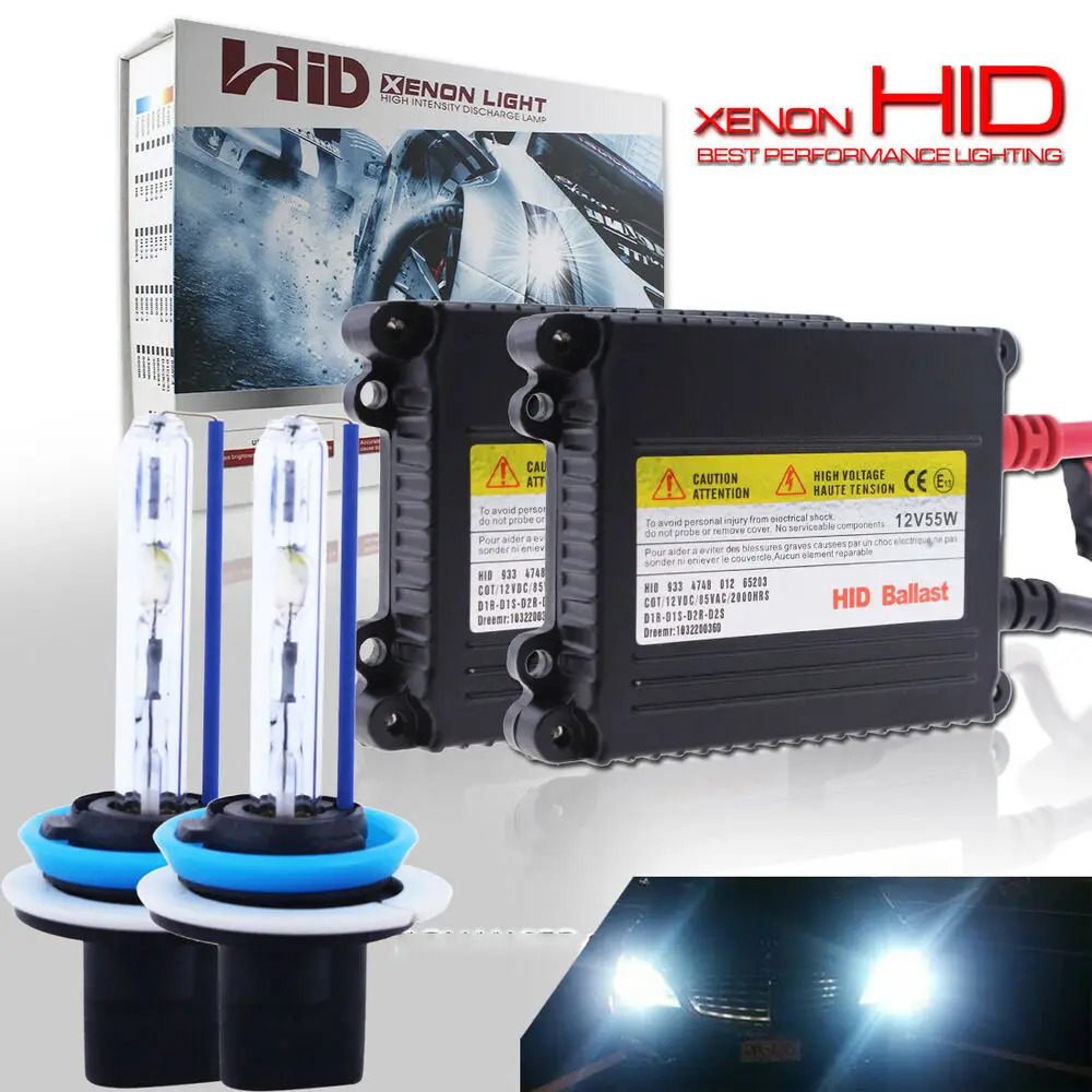 

55W Glofe Hid H11 Headlight Bright Low Beam Bulb For Chevy Colorado 2015-2020