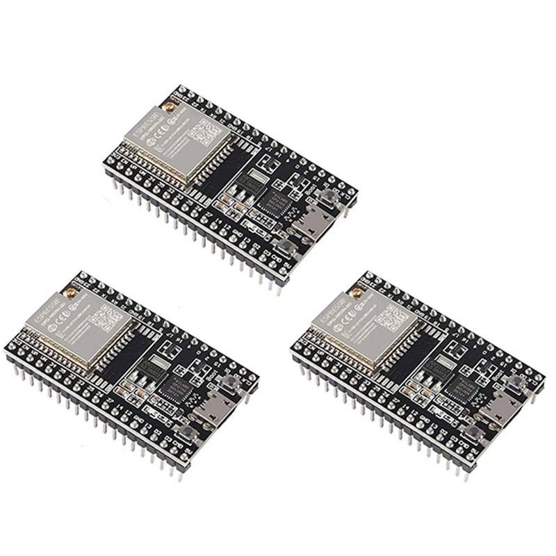 

3PCS ESP32-DevKitC Core Board ESP32 Development Board ESP32-WROOM-32U Wireless WiFi Development Board for Arduino