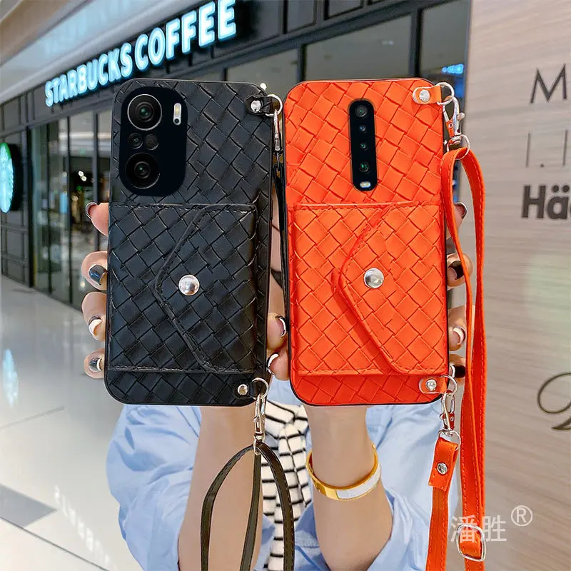 

Woven Strap Crossbody Coin PurseFor Millet Red Ricek40Phone Casek40proHighFor