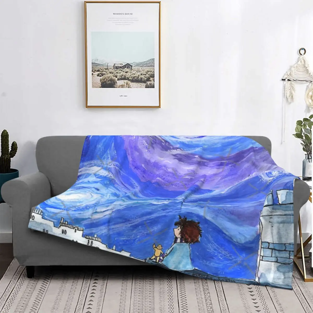 

Manta a Куадрос мечты Винсента, manta para cama, manta Kawaii, manta администратора