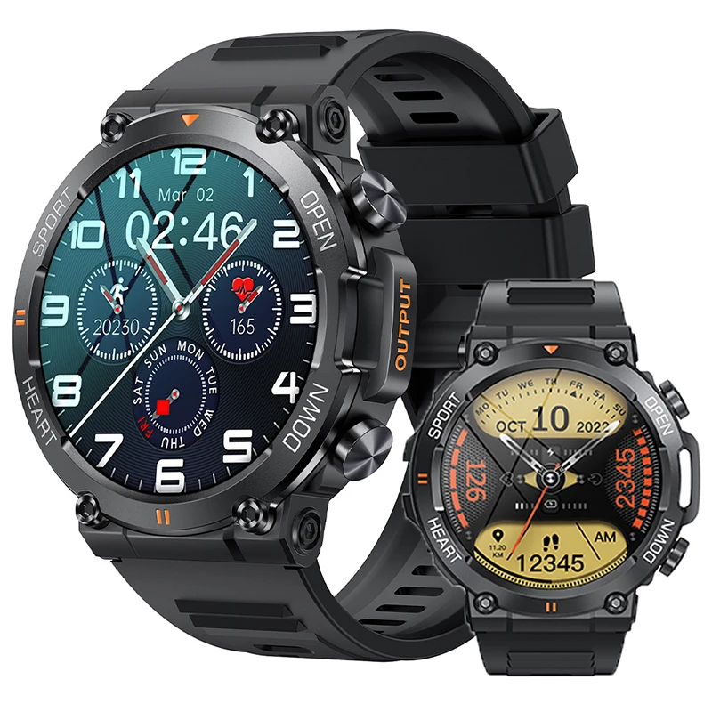 

Men's Military Smart Watch Smartwatch Blood Pressure