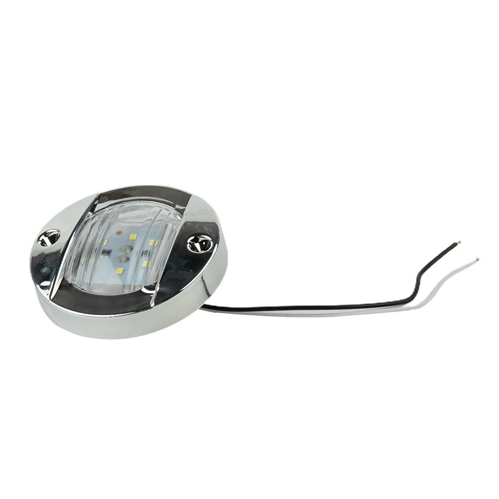 

Durable High Quality Marker Light Stern Light Waterproof White ABS Accessories Blue/White Cabin Deck Compartment