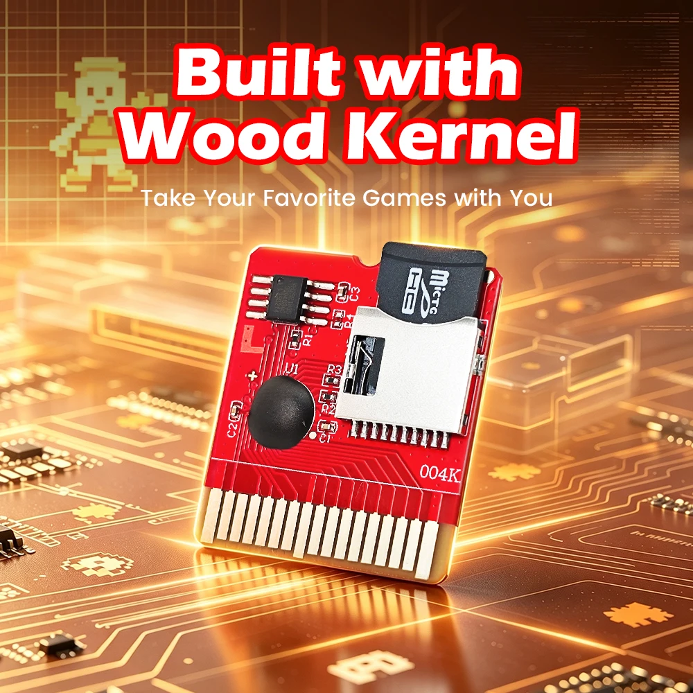Фото Коллекция из 7800 игр в 1-комплекте: флеш-карта Wood System DS с картой TF 32G/64G для NDS/NDSL/NDSI XL/2DS/3DS/3DS XL, карта для записи игр. №4