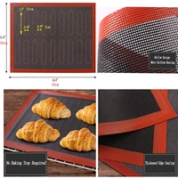 perforated silicone baking mat non stick oven sheet liner bakery tool for cookie bread macaroon kitchen bakeware accessories