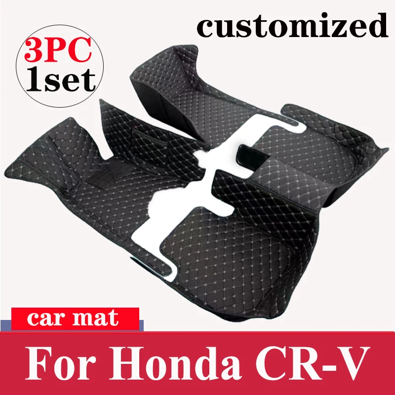 

Автомобильные напольные коврики для Honda CR-V CRV CR V RS 2023 2024 2025, не гибридные автомобильные водонепроницаемые автомобильные аксессуары для интерьера