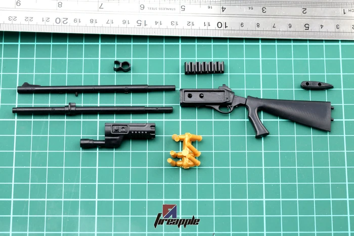 Модель пластикового пистолета Benelli M1 SUPER 90 в масштабе 1:6 4D Пазлы для экшн-фигурки 12