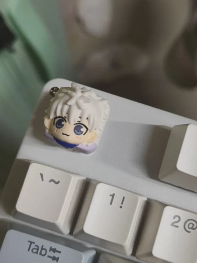 Кейкап ESC из смолы с персонажами Hunter X Hunter: Хисока и Кролло Луцифер, кастомный аниме-кейкап для механической клавиатуры, для отаку и геймеров (art.: 3920d7ef944df) - 3920d7ef944df
