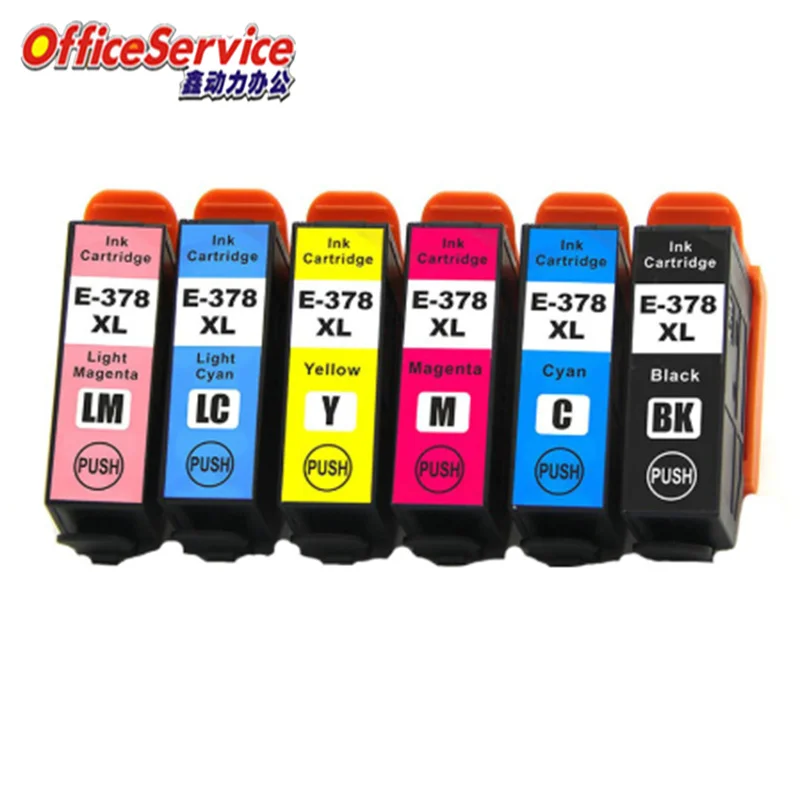 

Compatible Ink Cartridge 378XL T378 E-378XL 378 For Epson Expression Photo XP-8500 XP-8505 printer