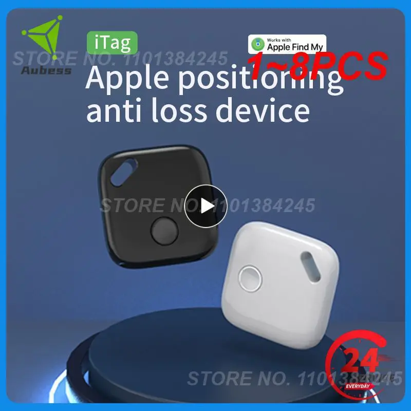 

1~8PCS Key Locator Tag Compatible with Find My APP, Smart Tracker Anti-lost Device Mini Finder Global Positioning for