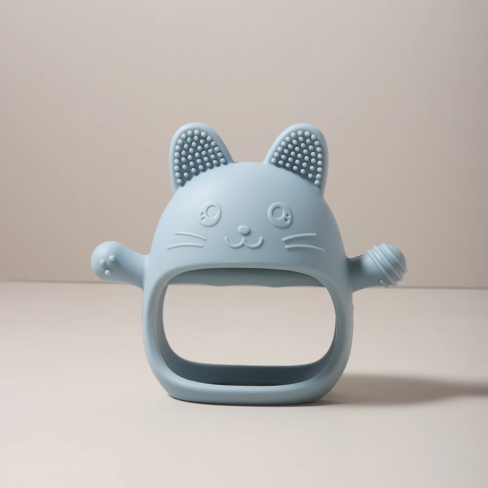 Силиконовые детские прорезыватели в мультяшной форме