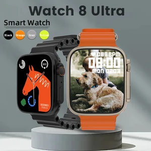 Smart Watch 8 ultra New in Smart Watch 8 ultra Men Women SmartWatch Bluetooth Call NFC Watch 8 Wirel