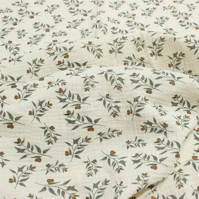 

Высококачественная двухслойная тонкая ткань Seersucker, «сделай сам», лоскутное одеяло, наволочки, пижамы для малышей, X1434