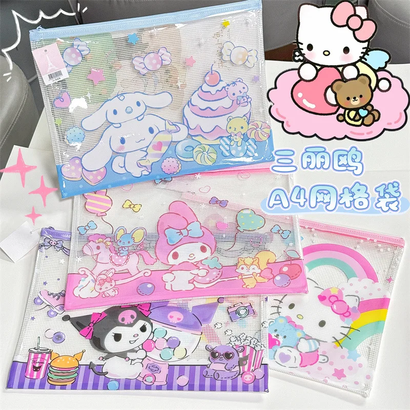 

Сумка-органайзер MINISO с Hello Kitty, Kuromi, Cinnamoroll