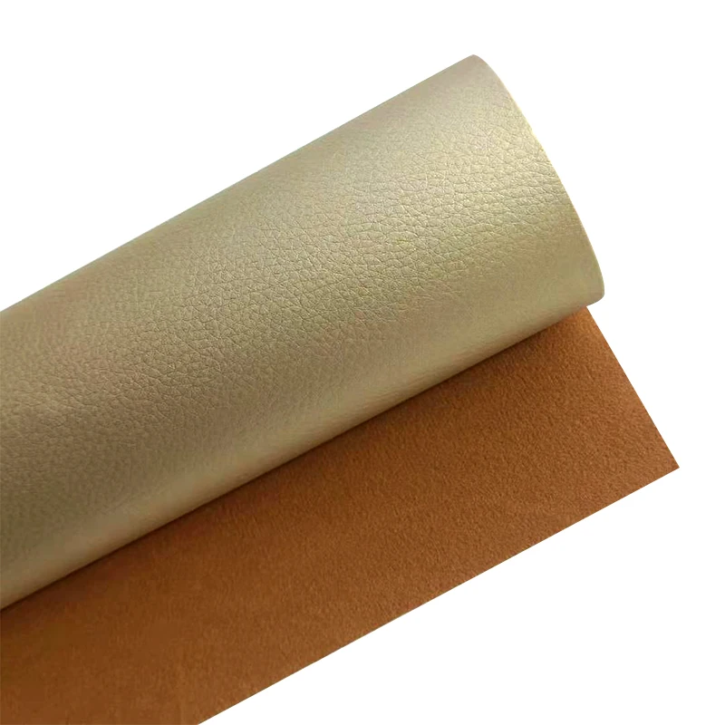 

Plain Design Fall/Winter Season Colors Embossed PVC Faux Leather Fabric Sheet for Stitching/DIY Accessories Making