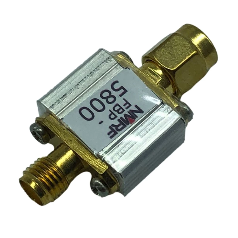 

Радиочастотный коаксиальный фильтр Bandpass 5,8G, система беспроводной связи, специальный интерфейс SMA, 3 дБ, диапазон частот 5450 -6100 МГц