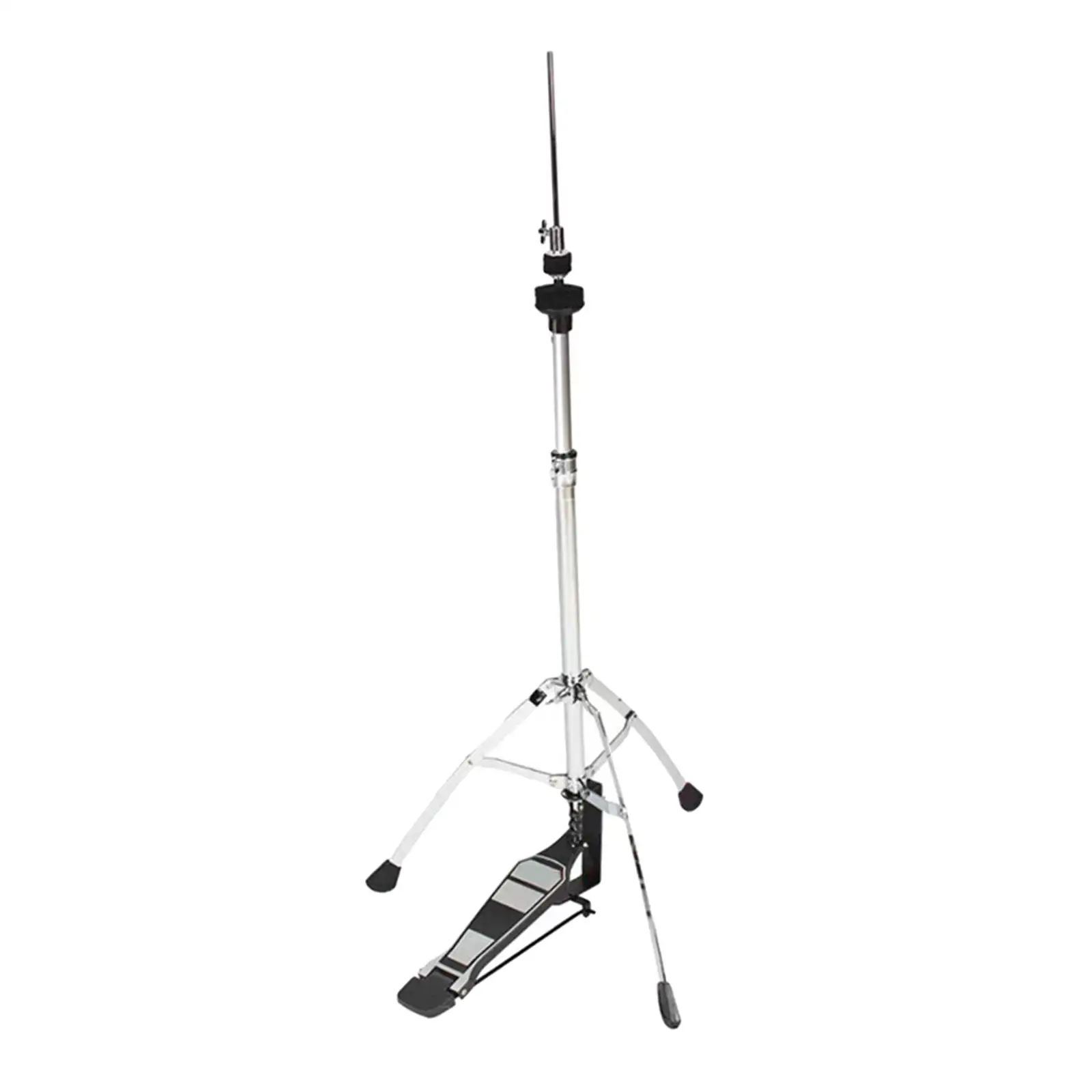 

Hi Hat Tripod Stand Drum Pad Stand Mount Floor Tom Legs Double Braced Long Footboard Crash Cymbal Stand Drum Percussion Parts