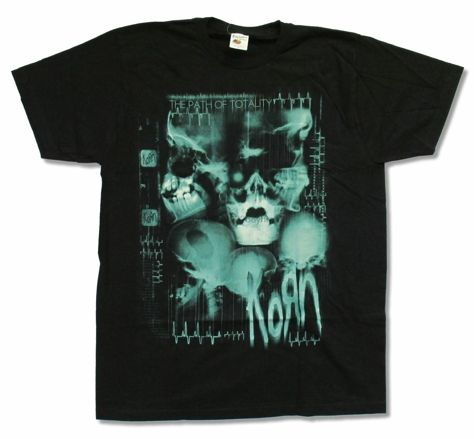 

KORN X-RAY BLACK T-SHIRT NEW ADULT PATH OF TOTALITY(2)