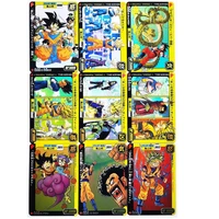 18pcsset dragon ball z original picture generations super saiyan goku refraction hobby collectibles game anime collection cards