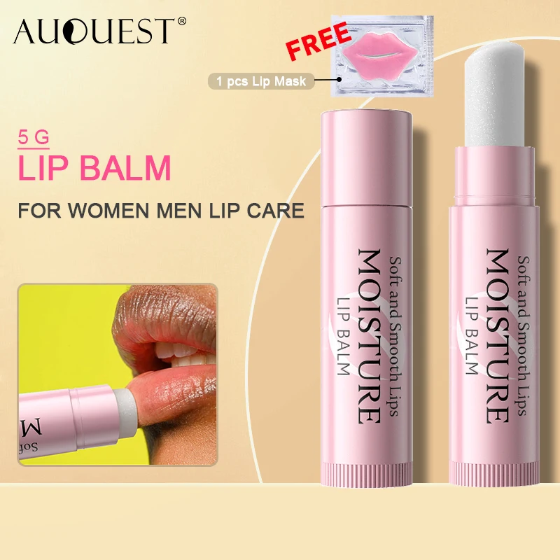 

AUQUEST Lip Balm Long-lasting Moisturizing Oil Anti-drying Dead Skin Hydration Lightening Plumper Lip Balm for Dark Lips Care