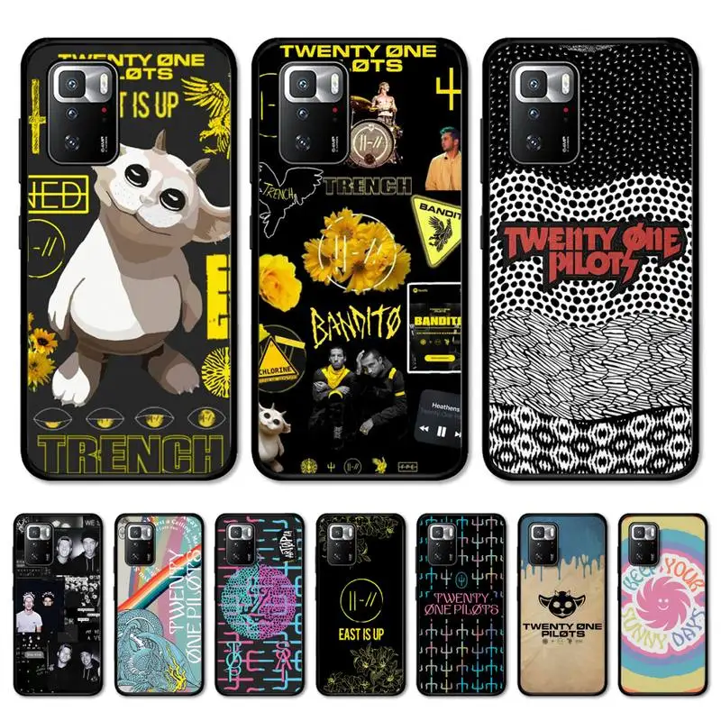 

Twenty One Pilot Phone Case for Redmi 5 6 7 8 9 A 5plus K20 4X S2 GO 6 K30 pro