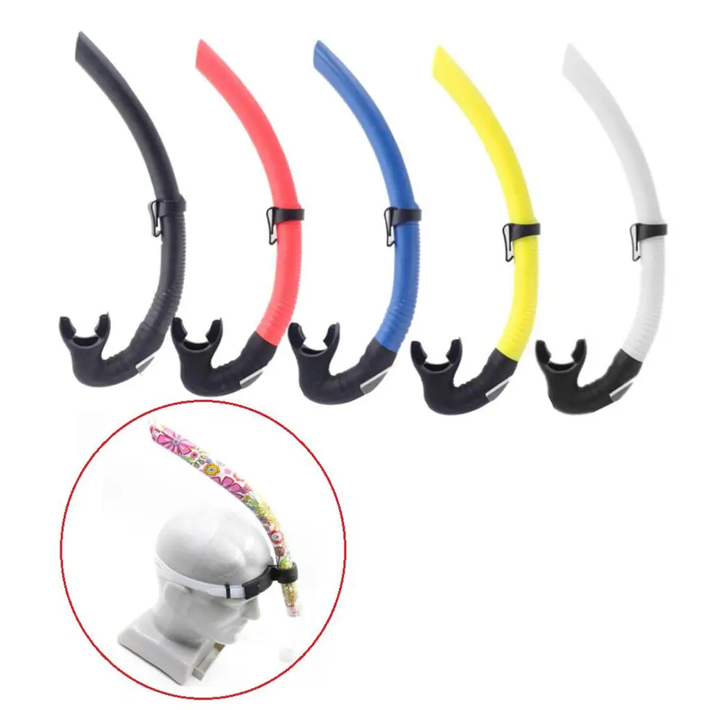 

Professional snorkeling swim Front breathing tube completely dry