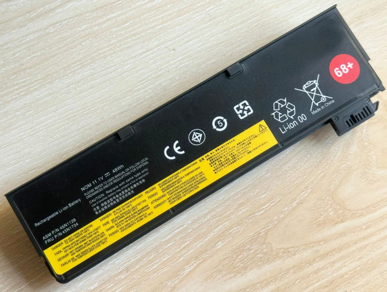 Аккумулятор 45N1125 45N1126 для ноутбука Lenovo ThinkPad X240 T440S T440 X250 T450S X260 S440 S540 L450 L470 45N1775 01AV460