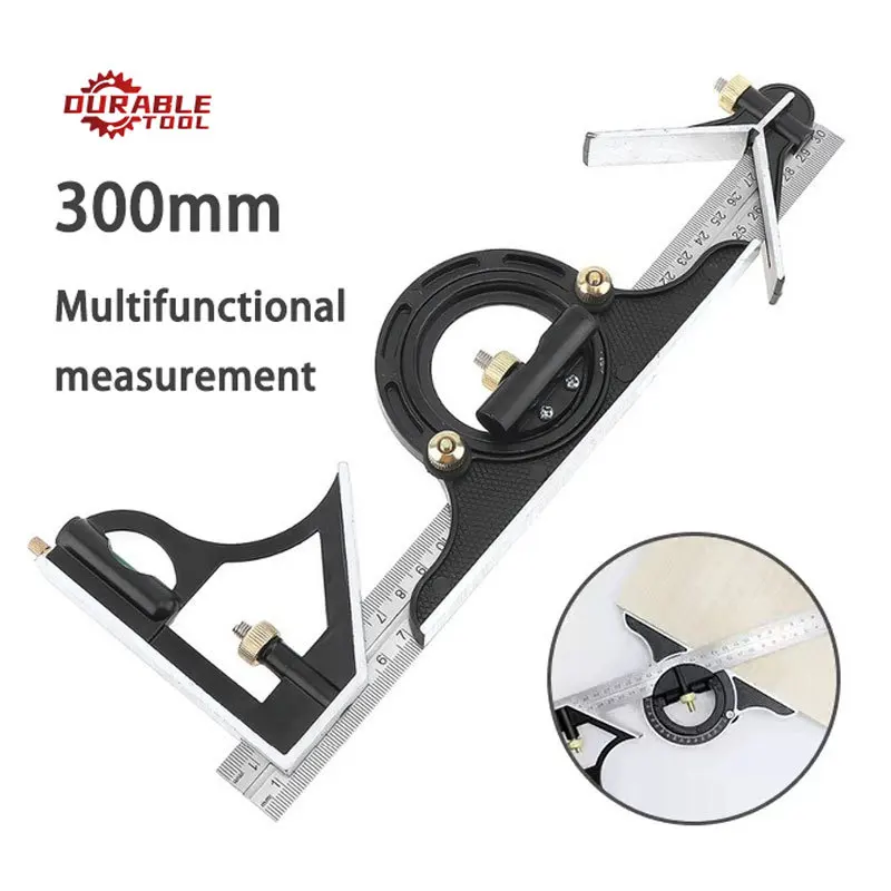 Coordinated Combination Underwear 300mm Adjustable Measuring Ruler: Durable 3-in-1 Multi Combination Square with Angle Finder and Protractor Tools Coordinated Combination Underwear 300mm Adjustable Measuring Ruler: Durable 3-in-1 Multi Combination Square with Angle Finder and Protractor Tools