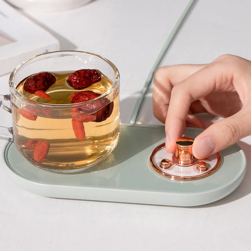 

Heating Plate Cup Heater Warmer USB Smart Thermostatic Cup Coaster Heating Mat Coffee /Milk /Tea Warmer Pad Heating Mugs Coaster