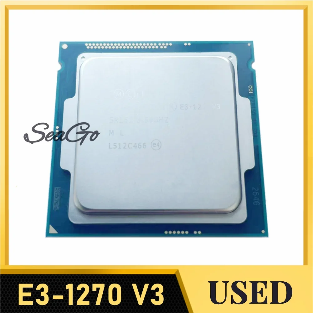 E3-1270 v3 E3 1270 1270v3 Четырехъядерный восьмипоточный L2=1M L3=8M 80 Вт LGA 1150